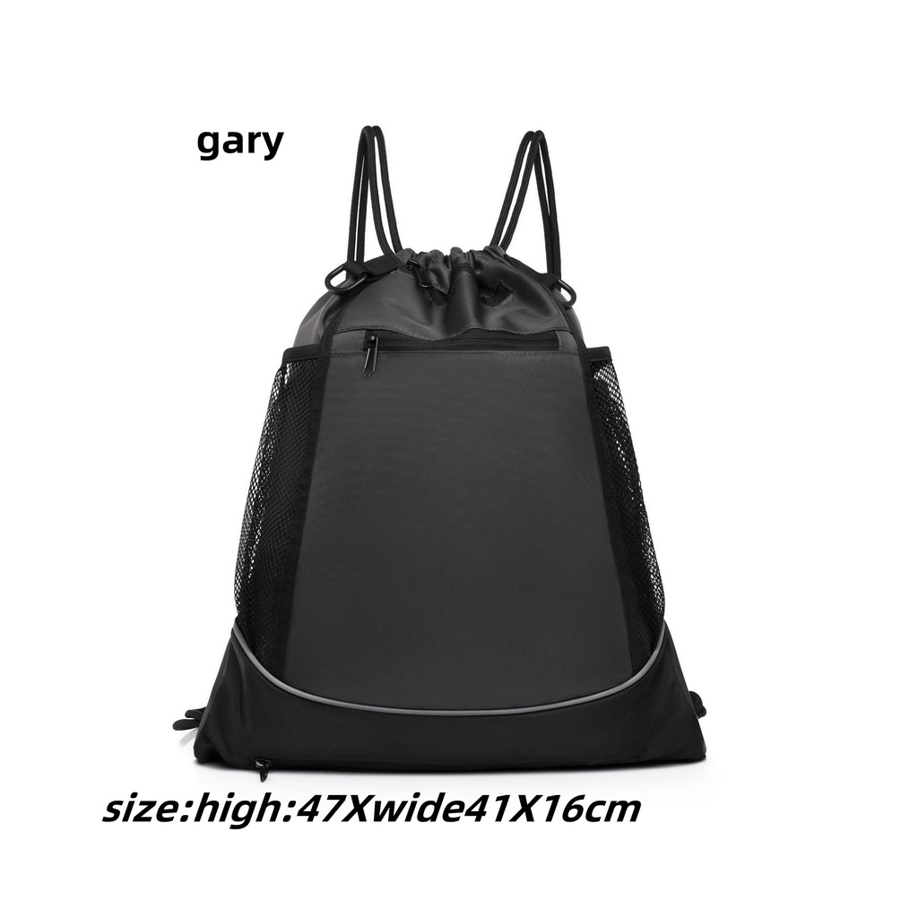 Basketball Backpack Football Swimming Waterproof Drawstring Pocket Shoe