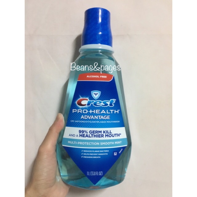 Crest Mouthwash 1 Liter Shopee Philippines