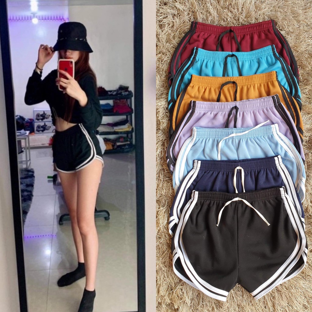 Dolphin shorts for woman booty shorts tiktok short pambahay Shopee Philippines