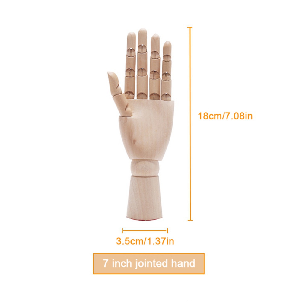 5.5/8/12/16inch Wooden Hand Body Draw Action Toys Figures Drawing Sketch Mannequin Movable Home Decor Artist Models Jointed Doll