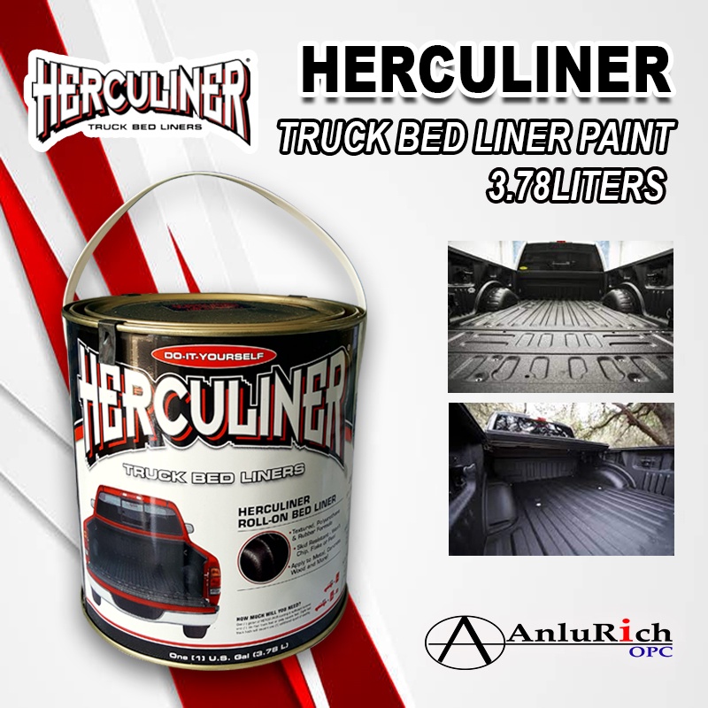 HERCULINER TRUCK BED LINER PAINT 3.78LITERS | Shopee Philippines