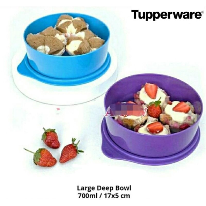 Large Deep Bowl Tupperware | Shopee Philippines