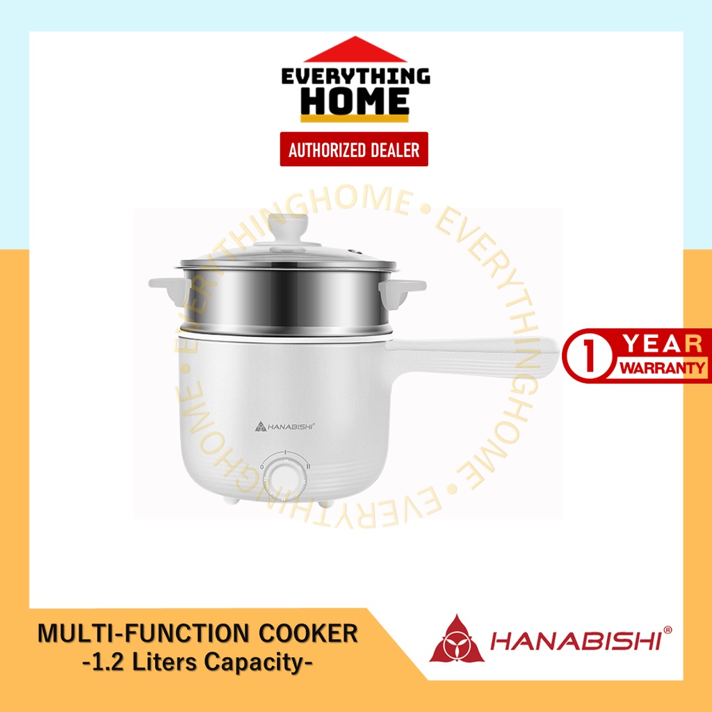 Hanabishi MultiFunction Cooker 1.2 Liters Capacity / HMC1200 Shopee