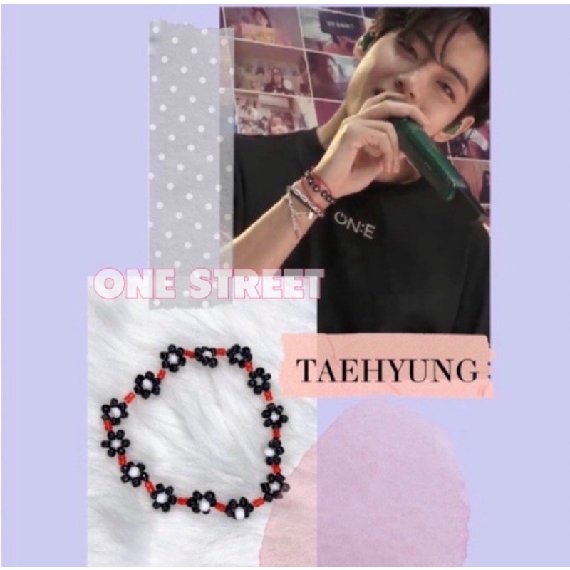 Taehyung black deals bracelet