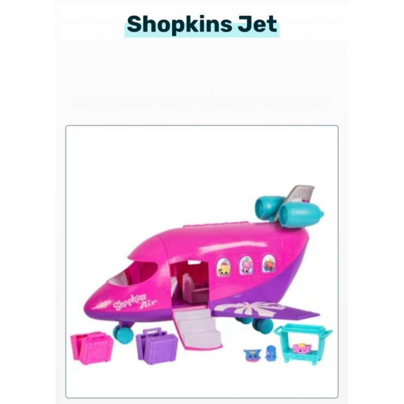 Shopkins airplane sale