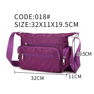 Aji Simple and High Quality Nylon Waterproof Mini Sling Bag Women Crossbody Messenger  Bag - China Women Bag and Lady Bag price