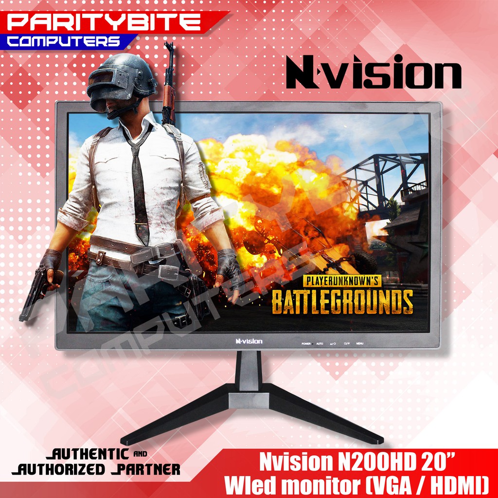 N200HD NVISION LED 20 MOUNTABLE and WIDESCREEN MONITOR | Shopee Philippines