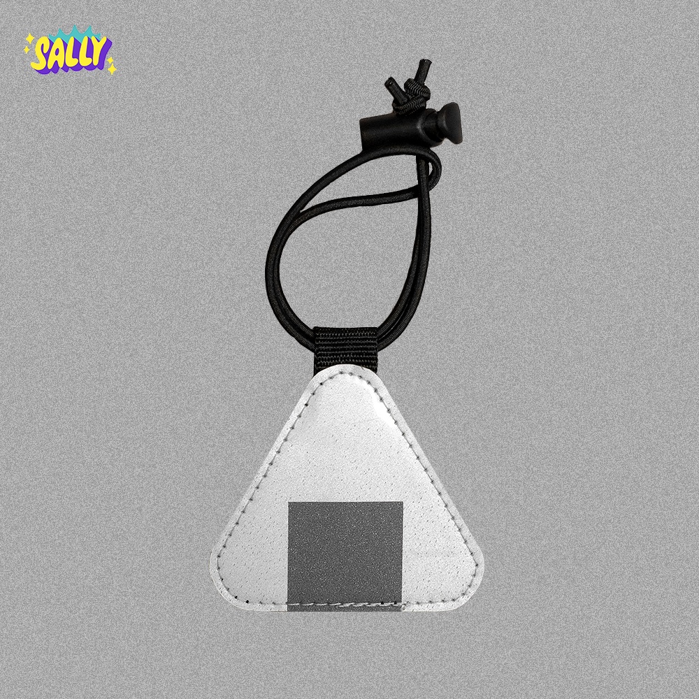 Small ONIGIRI Triangle Reflector Bluelug Triangle Bike Reflector