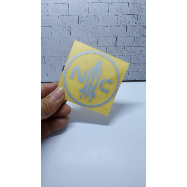 New!! Nasa Logo Rocket Stickers | Shopee Philippines