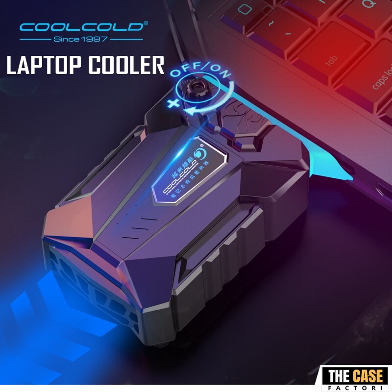 CoolCold High Power Vacuum Fan Laptop Cooler USB Air Extracting Laptop