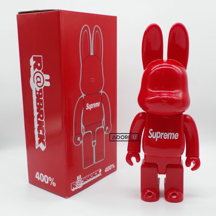 Bearbrick Supreme rabbit 400% model statue | Shopee Philippines