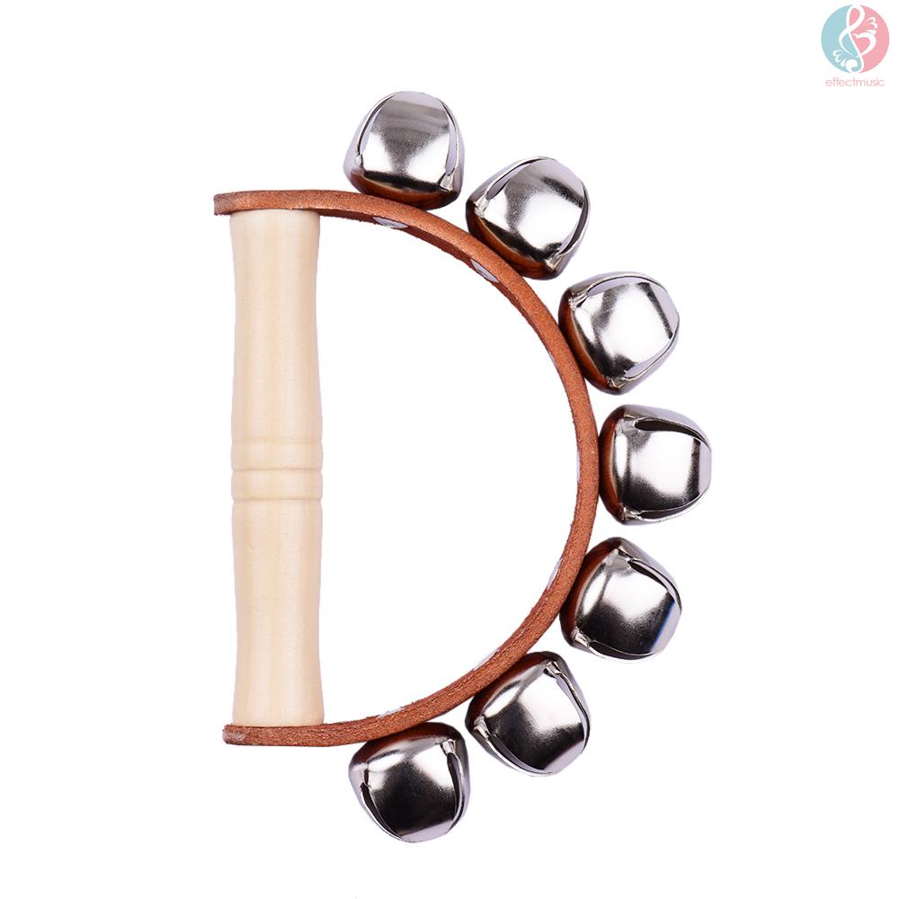 Sleigh Bells Hand Bells Jingle Rattle Handbell Percussion Musical ...