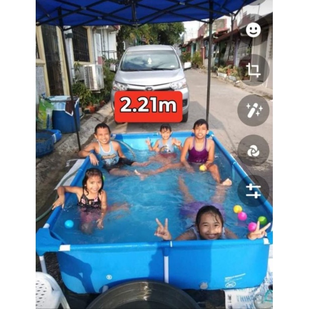 Bestway Steel pro 2.21m with freebies | Shopee Philippines