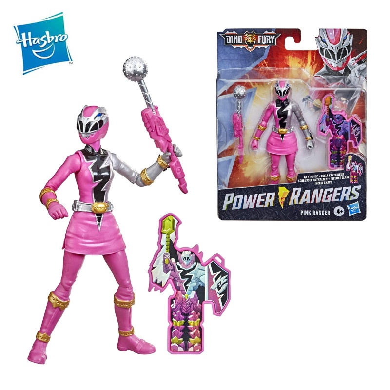 Hasbro Dino Fury Original Power Rangers Prg Dnf Core Pink Ranger with ...
