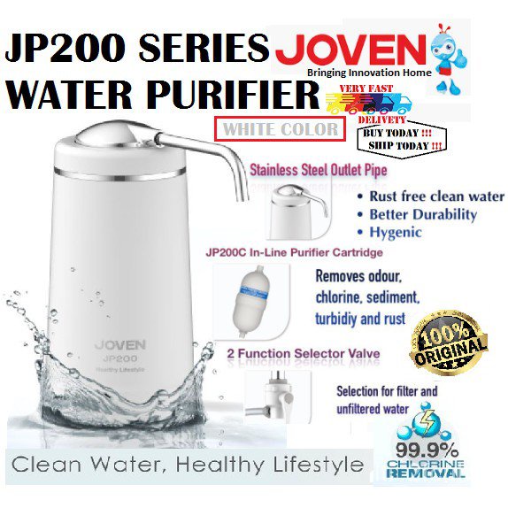 JOVEN JP200 SERIES WATER FILTER PURIFIER ( JP200/JP200C) Shopee