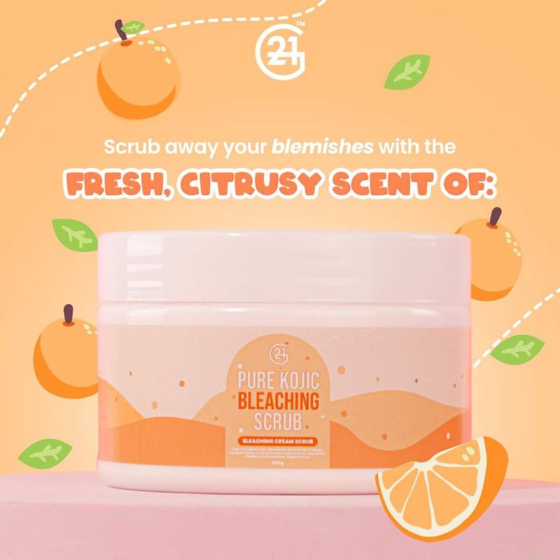 PURE KOJIC BLEACHING SCRUB 300g G21 Shopee Philippines