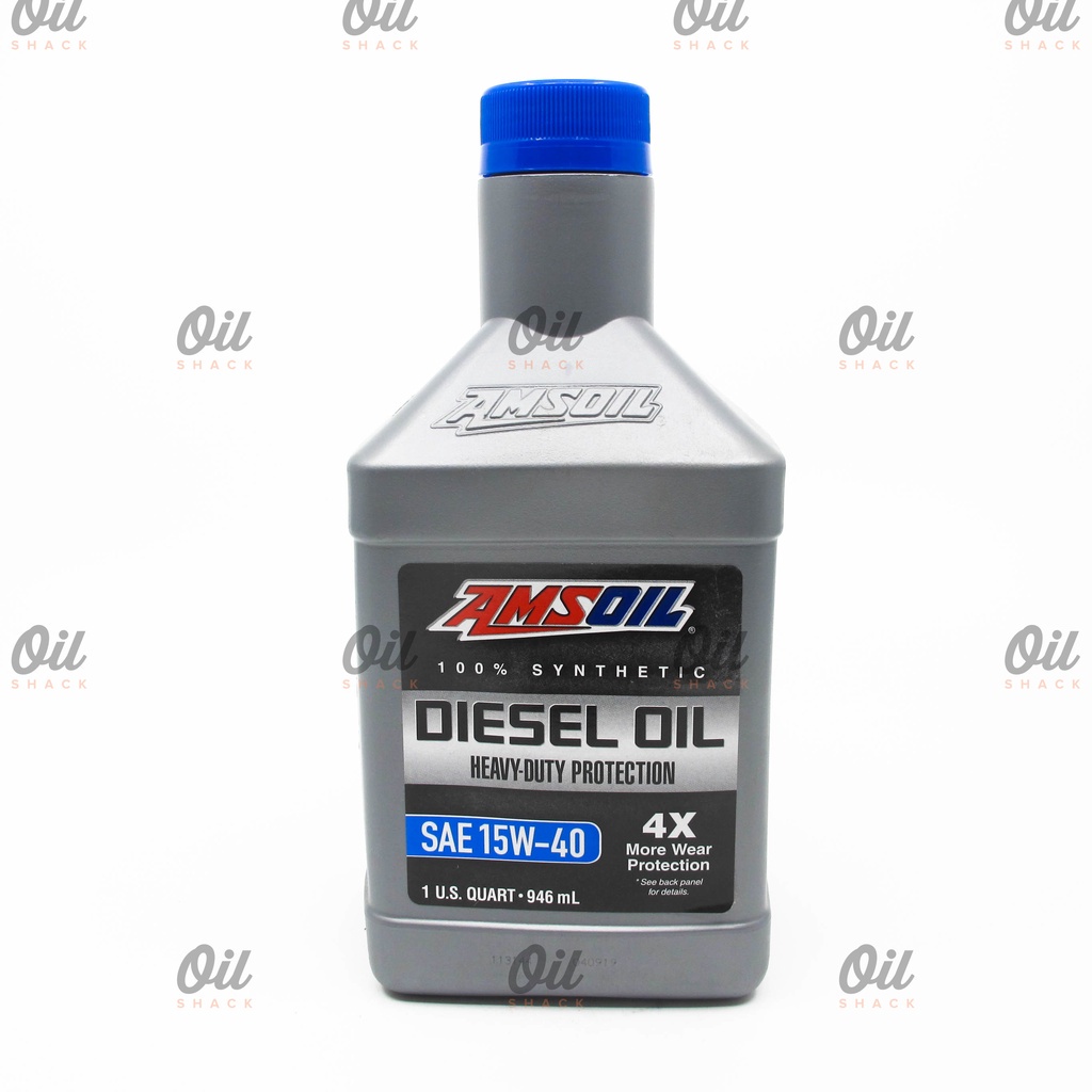 AMSOIL 15W40 DIESEL HEAVY DUTY ENGINE OIL FULLY SYNTHETIC (1 QUART
