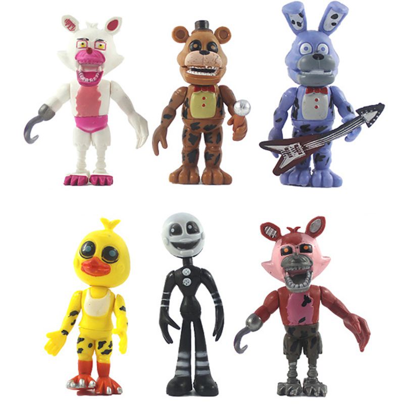 FNAF Figuren Set - Five Nights At Freddy's Action Figuren PVC