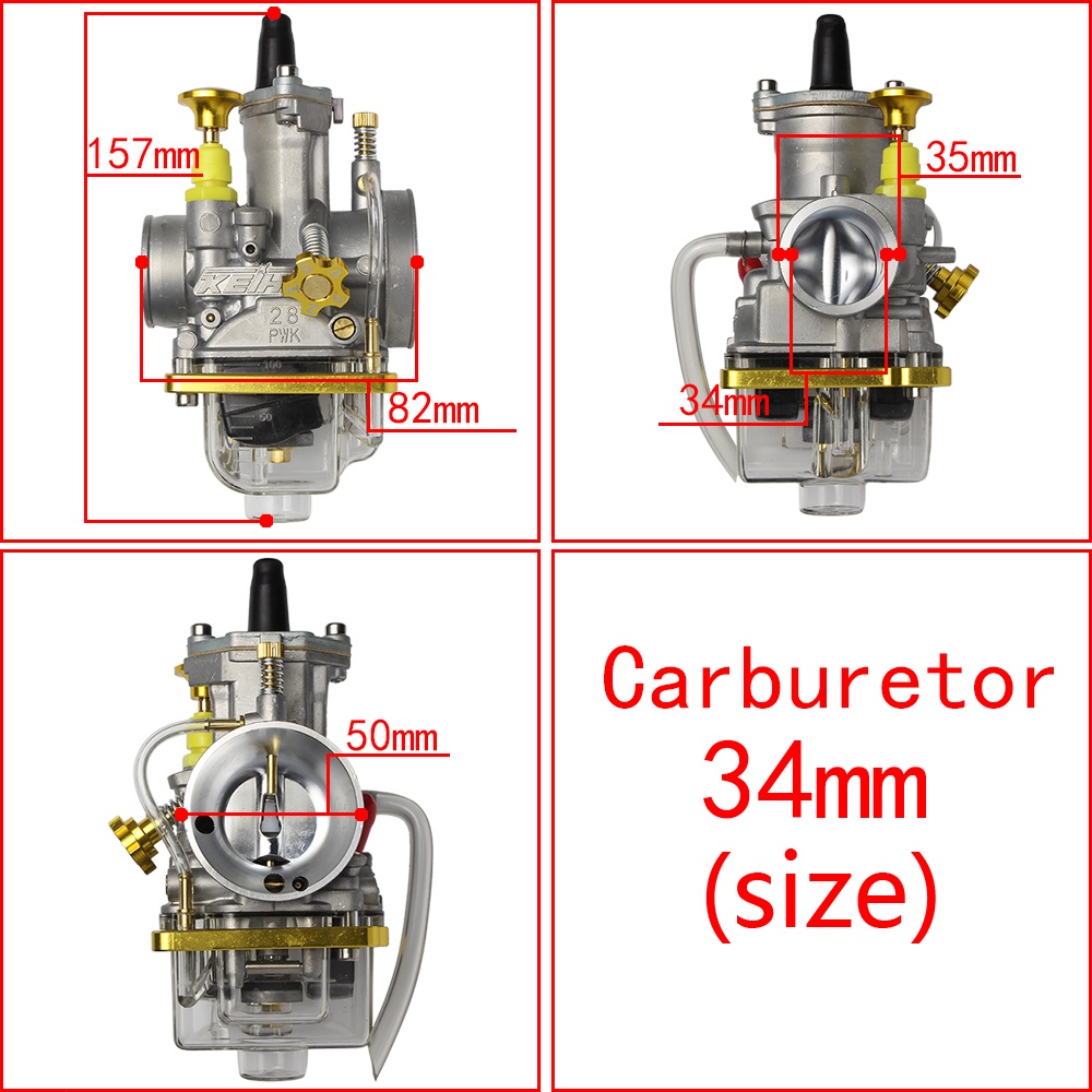 Keihin PWK28 PWK 28mm Carburetor Carb Yamaha Blaster YFS200 YFS 200 With Twist 03 Vl