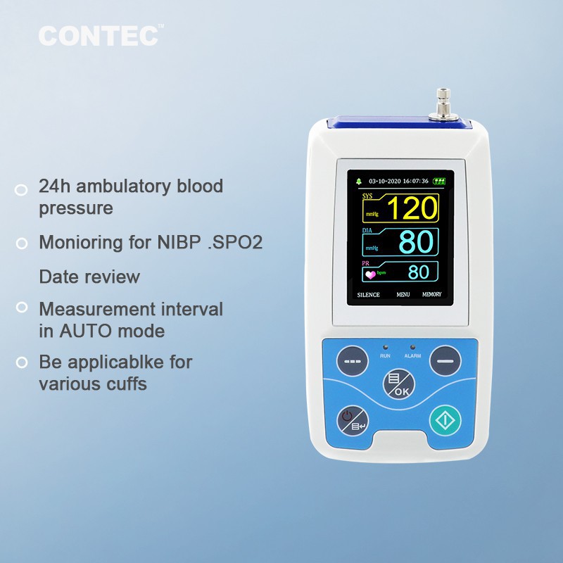 Ambulatory Blood Pressure Monitor NIBP Holter ABPM50 with adult