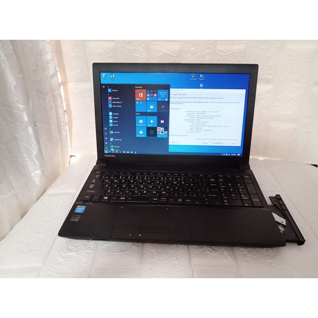 Flash Sale Toshiba Satelite B453/J Win 10 Celeron 4gb 320 DVD Wifi Speaker  Full Keyboard