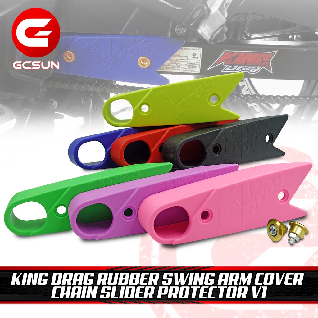 KING DRAG RUBBER SWING ARM COVER CHAIN SLIDER PROTECTOR V1 - GCSUN ...