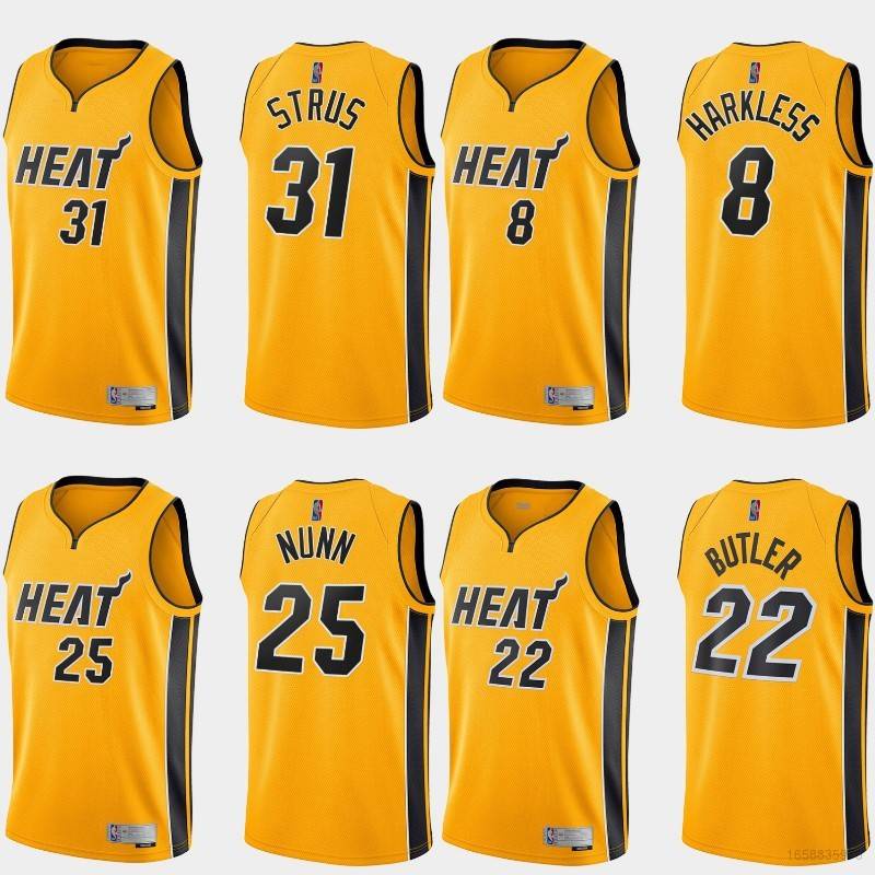 black and yellow heat jersey
