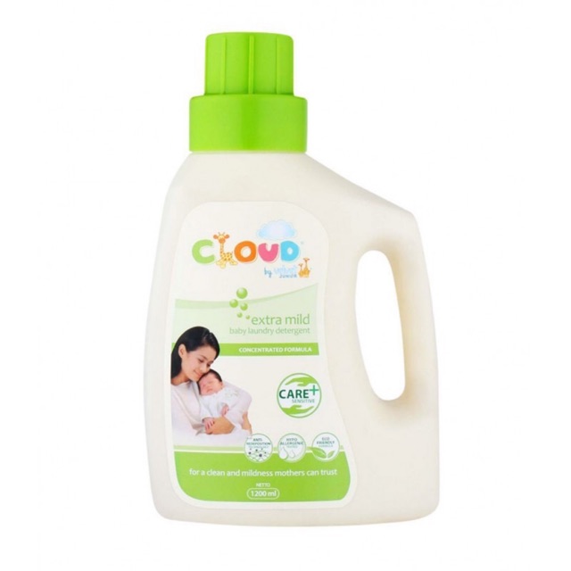 Cloud Extra Mild Baby Laundry Detergent 1200ml Shopee Philippines