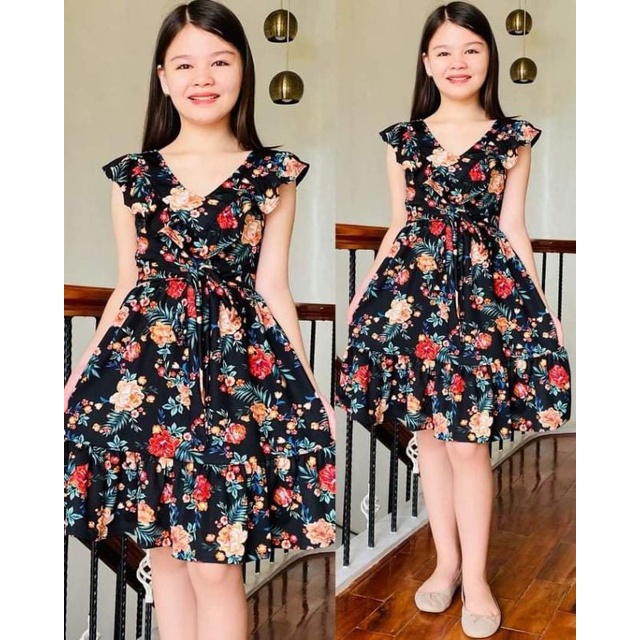 Floral dress teenager hotsell