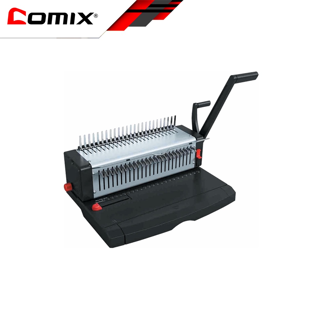 Comix Heavy Duty Comb Binding Machine, 24 Holes Shopee Philippines