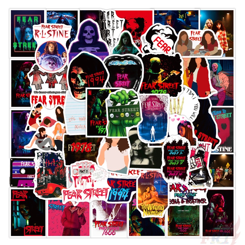 Fear Street Series 01 Horror Movie Stickers 50Pcs/Set DIY Fashion Mixed ...