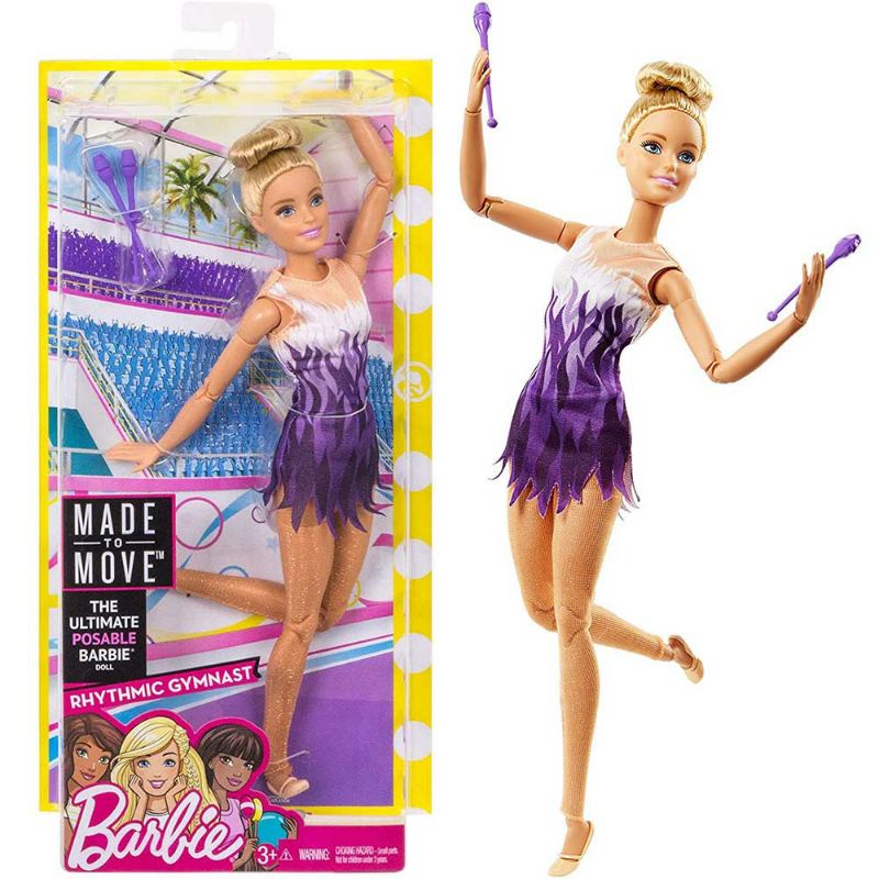 Barbie Made to move gymnast