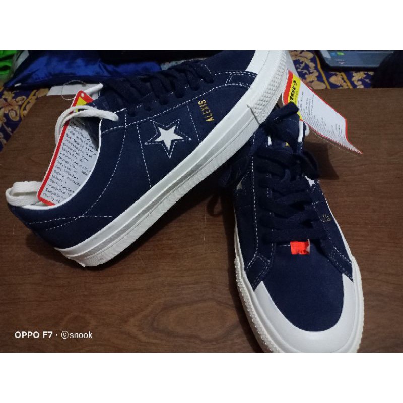 ORIGINAL Converse One Star Pro Alexis Sablone Court Blue White