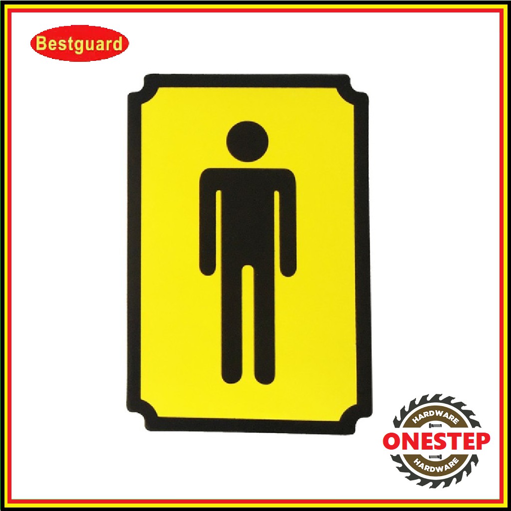 Bestguard PPC Signs 8*12CM L3804/L3805/L3806 | Shopee Philippines