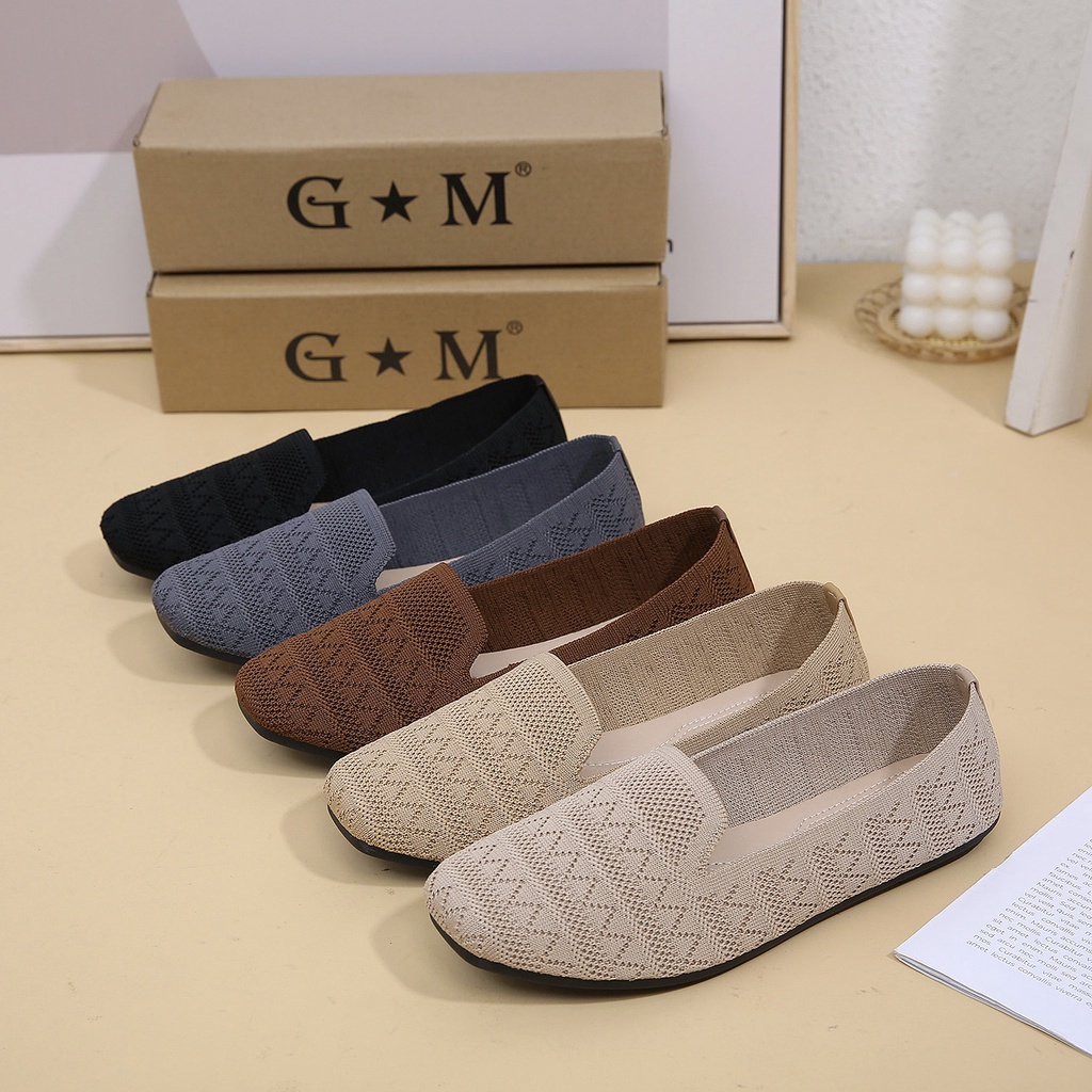 【AhSin】 New Fashion Women Doll Shoes Office Flat Shoes Daily Loafer ...