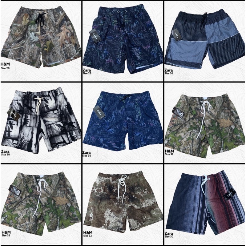 H&M Shorts & Zara Shorts for Men Only 189 each