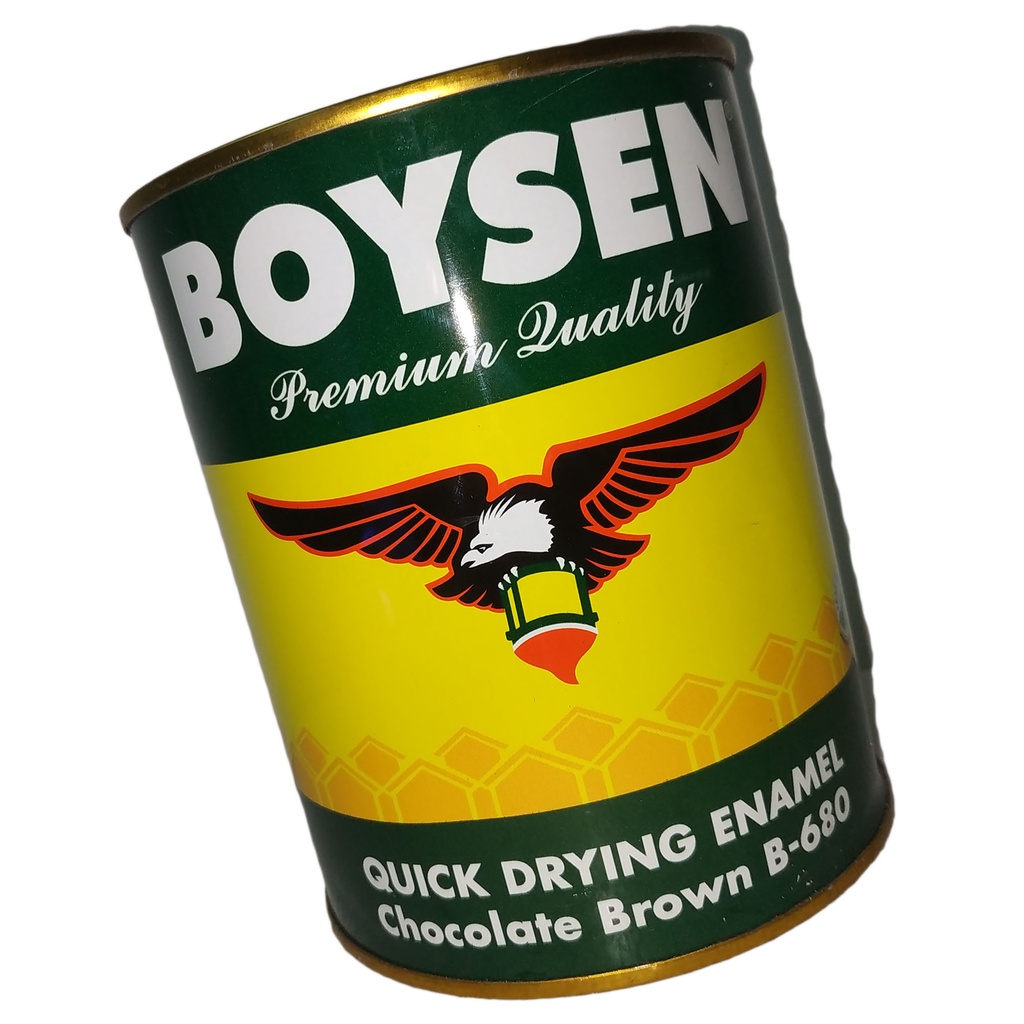 BOYSEN QDE CHOCOLATE BROWN B-680 ( 1 LITER ) FOR WOOD AND METAL