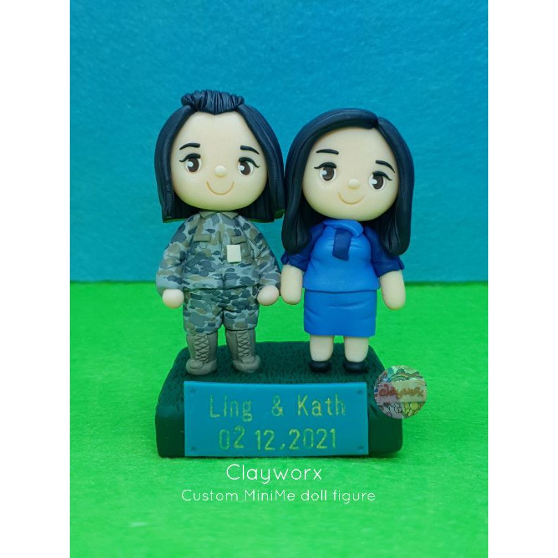 Clayworx Custom mini figures / minime standee / Personalized gift