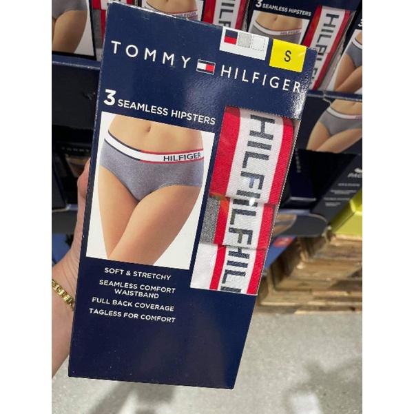 TOMMY HILFIGER Seamless Navy Thong - NAVY