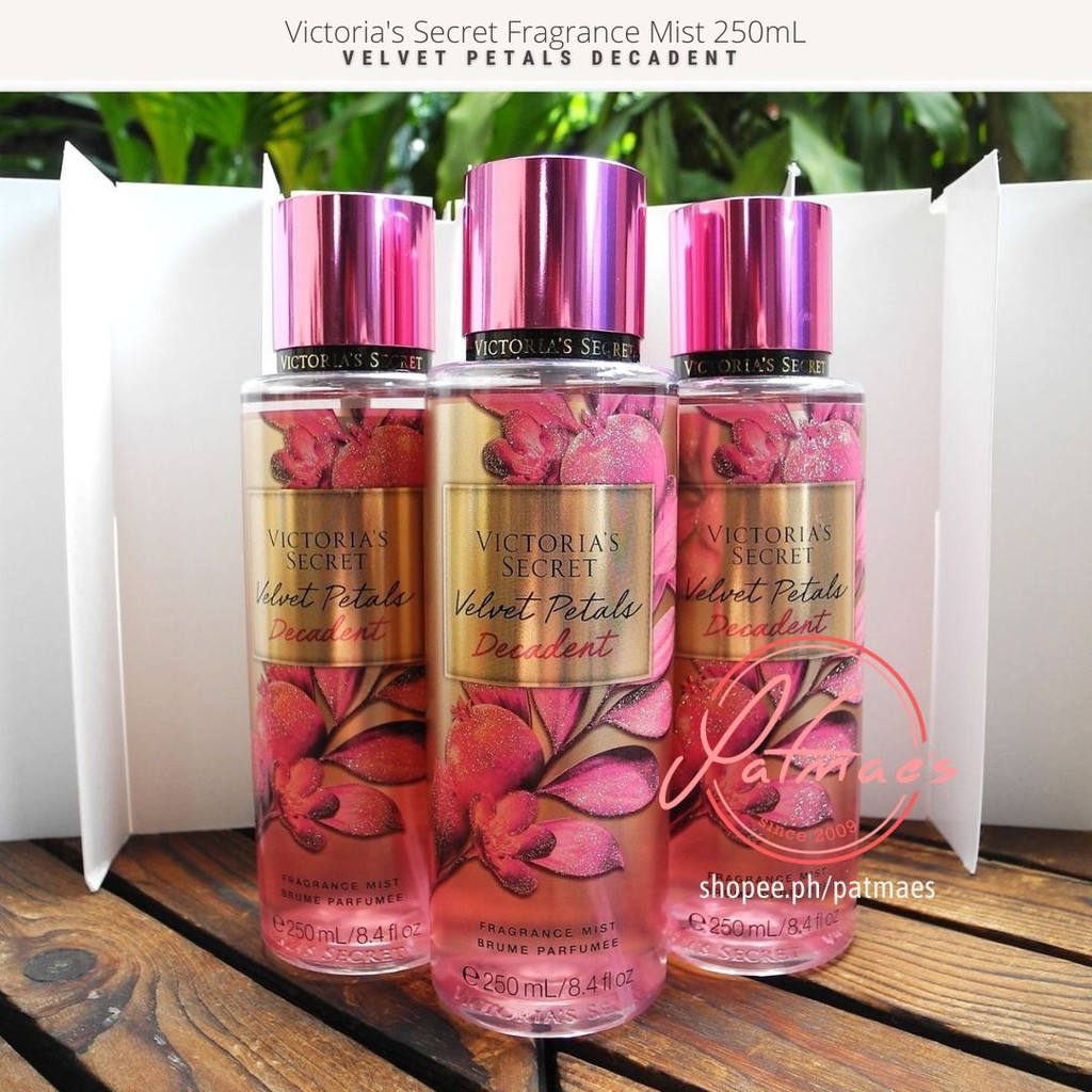 Victoria's Secret New! VELVET PETALS Decadent Fragrance Mist 250ml