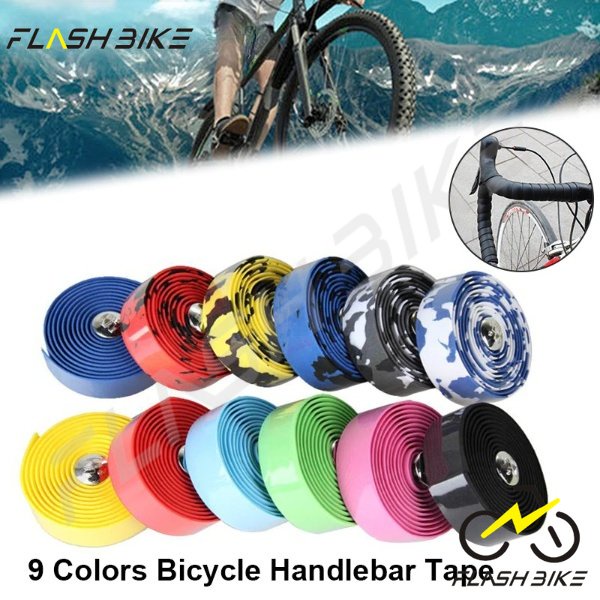 Bicycle Handlebar Tape Grips Sponge Bike Handle Tape Antislip