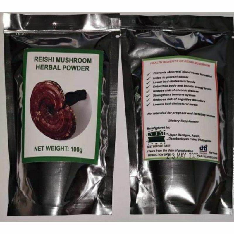 Reishi Mushroom Herbal Extract 100g Shopee Philippines