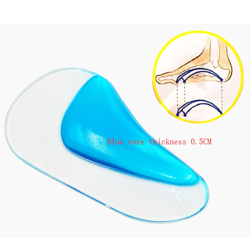 Arch Support Insole Flat Foot Orthotic Insole Insert Silicone Orthotic Pad Shopee Philippines