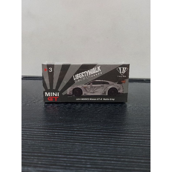 Mini GT Nissan GTR LB Works LBWK GTR R35 Matte Gray MiniGT 3 Sealed ...