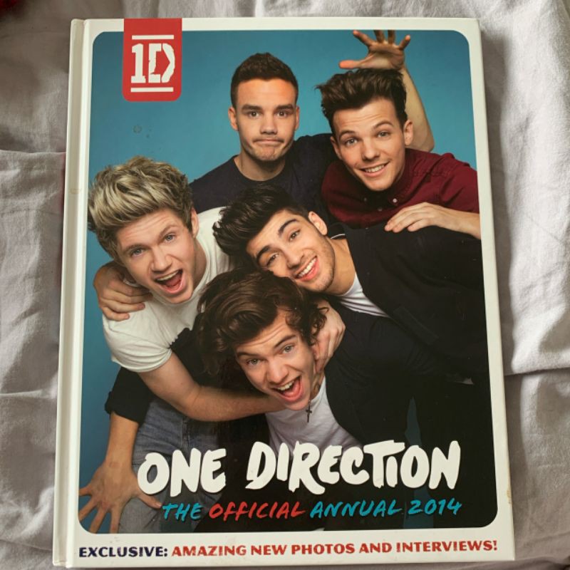One Direction 1D The Official Annual 2014 Book (Sealed) | Shopee ...