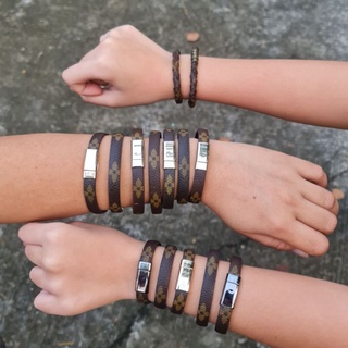 vuitton leather bracelets