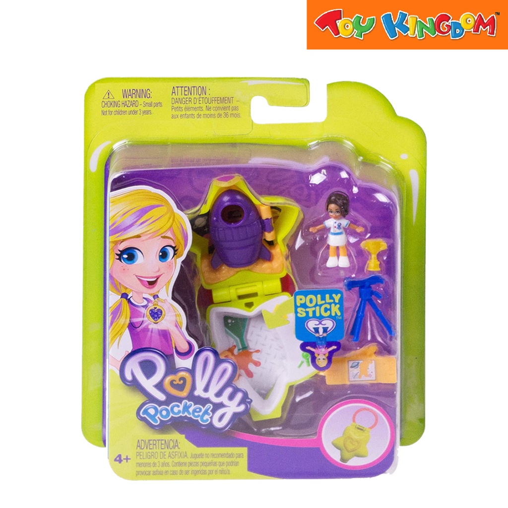 Polly Pocket Tiny Pocket Places Rockin' Science Compact Doll Playset ...