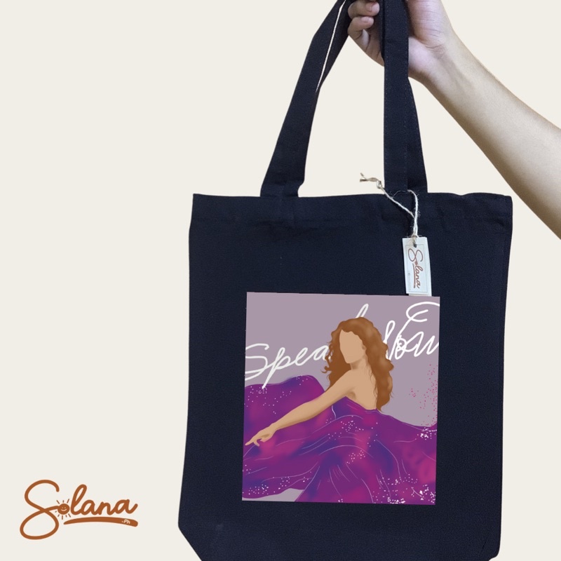 SOLANA TAYLOR SWIFT FAN ART/ Taylor Swift albums/ Tote bags / Digital Illustration Shopee