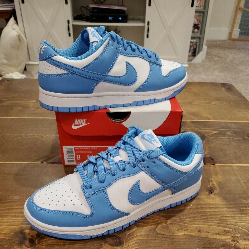 Nike Dunk Low retro UNC University Blue DD1391-102 sports sneakers ...