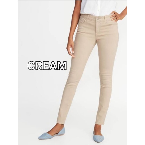 Wranco Jeans Cream Jeans Cream Pants Khaki Jeans Khaki Pants Women's